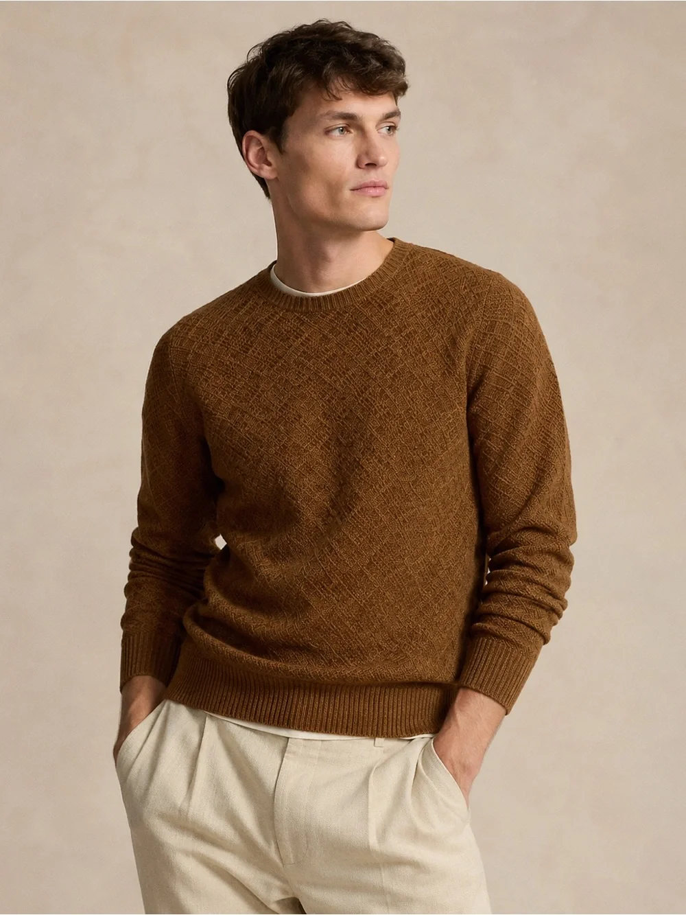 Vintage Polo Ralph Lauren Pullover Sweater Wool Classic Crewneck Large